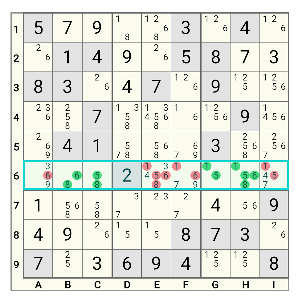 Naked Quadruple Example 2