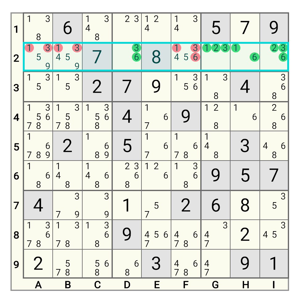 Naked Set Complement Example 2 - Naked